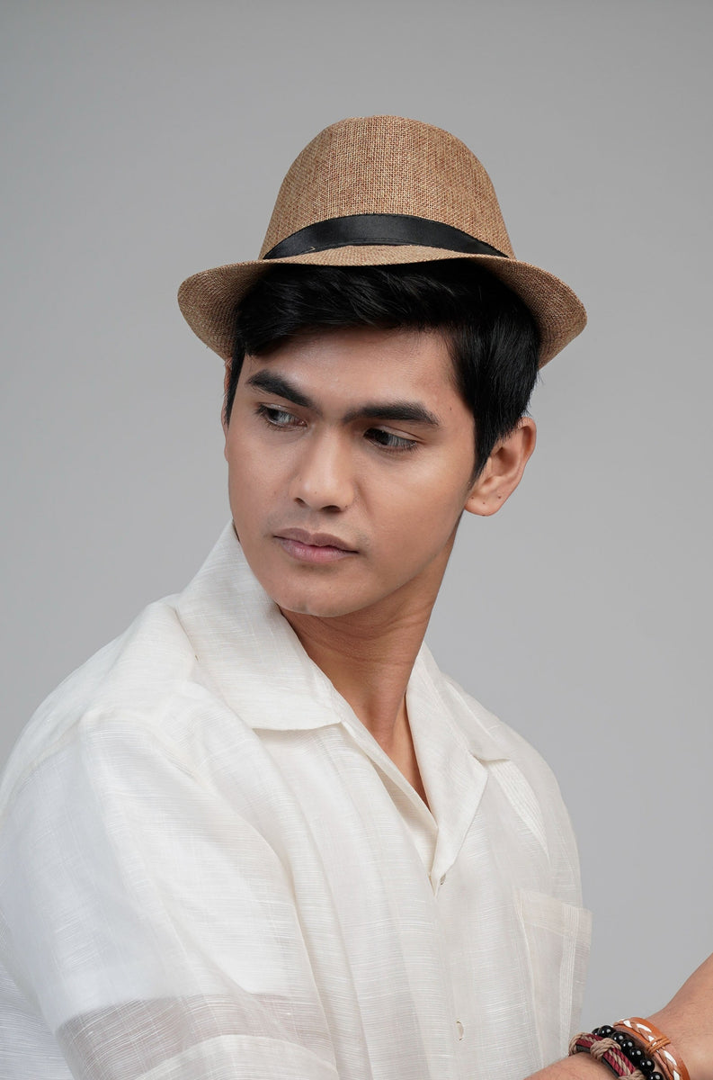 Classic Fedora Hat for Men Kultura Filipino – Kultura Filipino