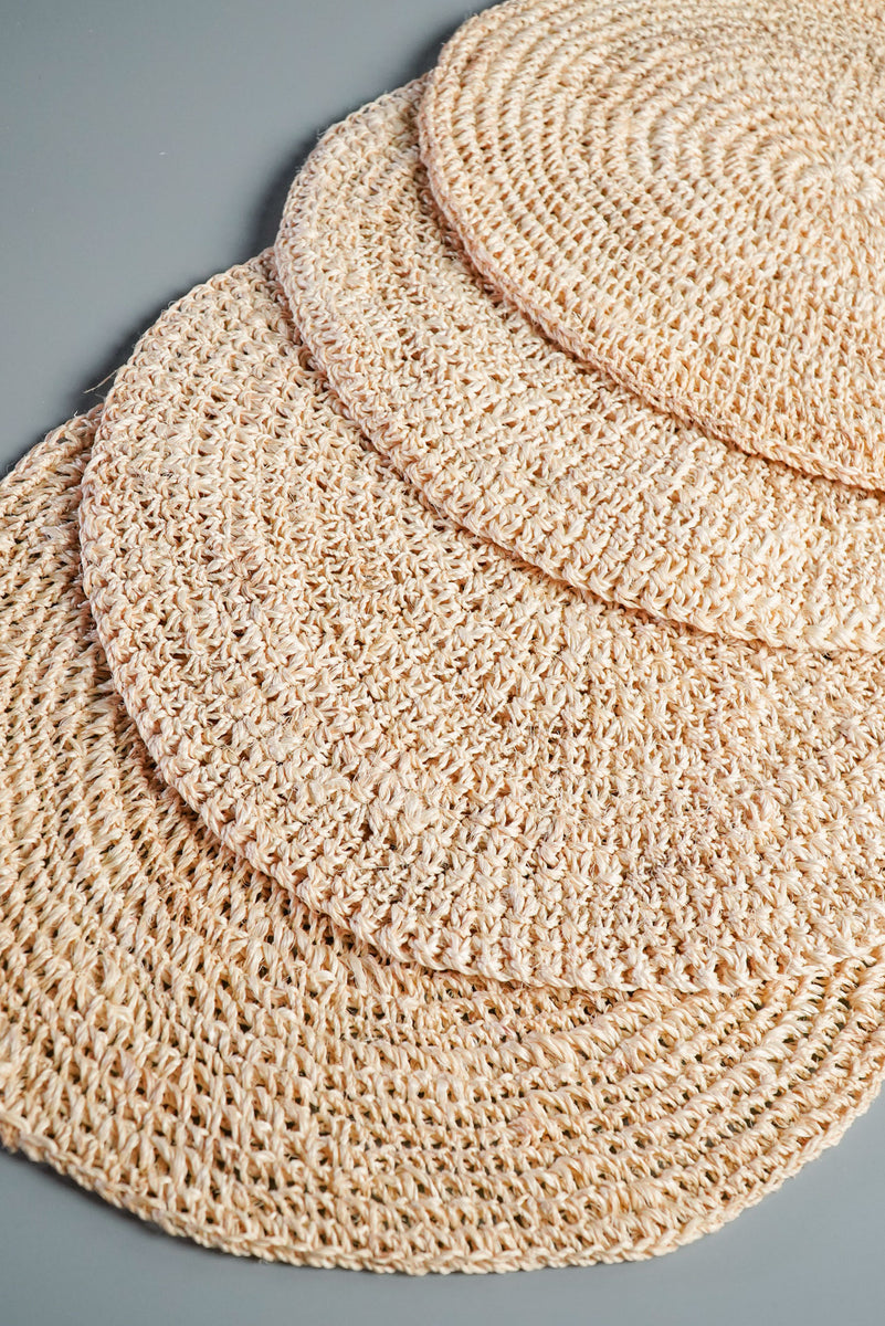 PhilippineMade Products Ribbed Placemat Kultura Filipino Kultura