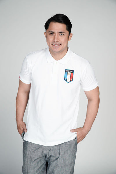My Philippines Men's Crest Polo with Philippines Patch - Kultura Filipino
