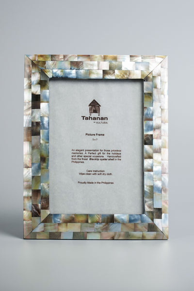 Blacklip Mother of Pearl Picture Frame 5x7 - Kultura Filipino | Support Local