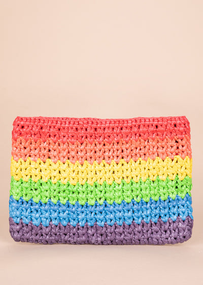 Crafts for a Cause Rainbow Straw Pouch - Kultura Filipino | Support Local