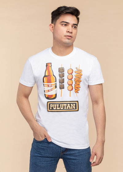 My Philippines Men's San Miguel Beer Pulutan Graphic Tee