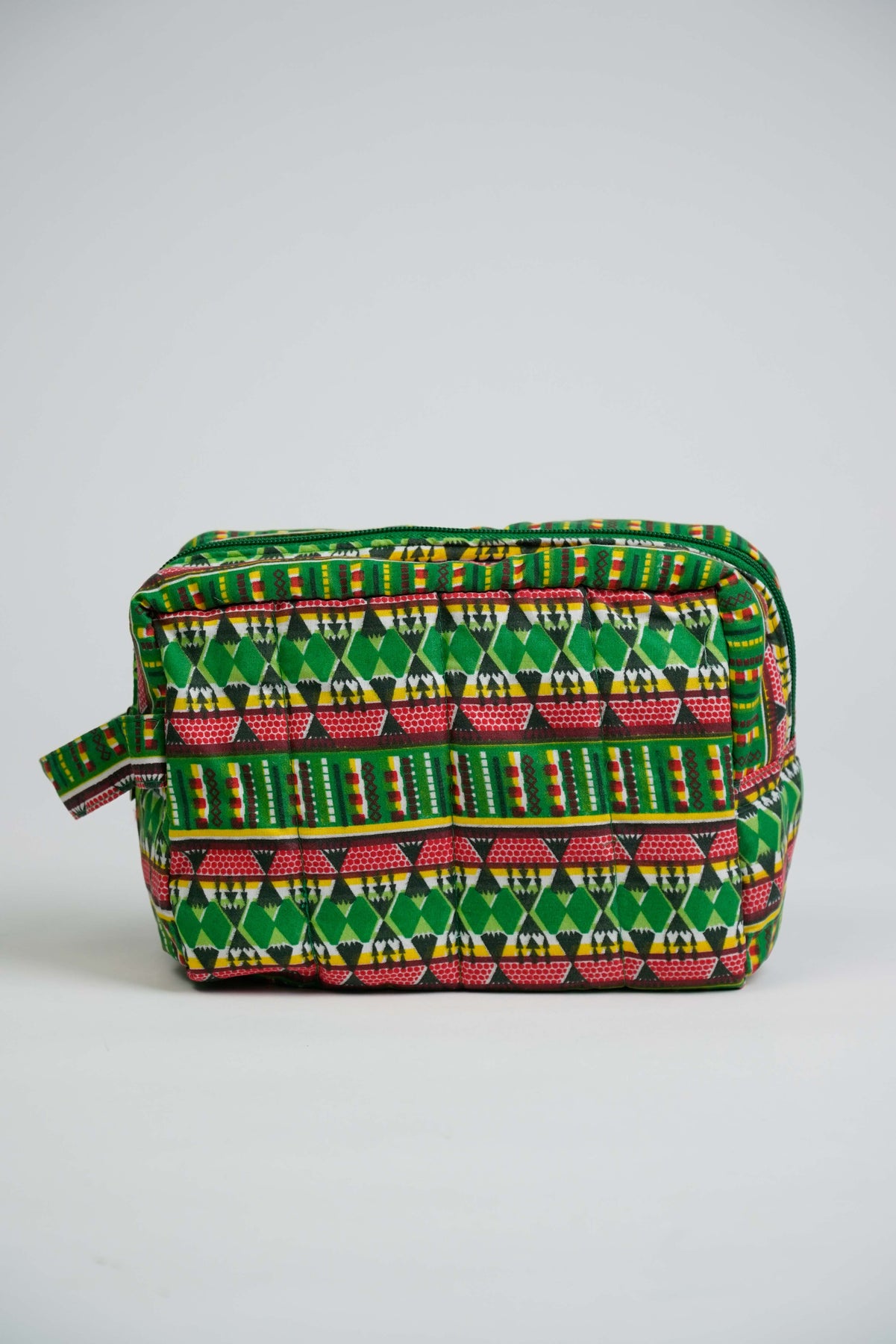 Quilted Pouch Set of 2 in Green Kultura Filipino Kultura Filipino