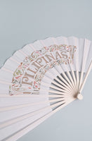Big Fan with Pilipinas Print in White