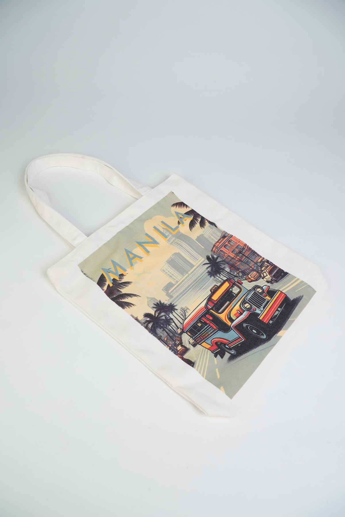Manila Landscape Print Canvas Tote Bag – Kultura Filipino | Support Local
