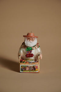 Filipino Santa Pinoy Boodle Fight Christmas Ornament
