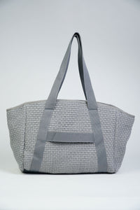 Looms Handbag in Gray