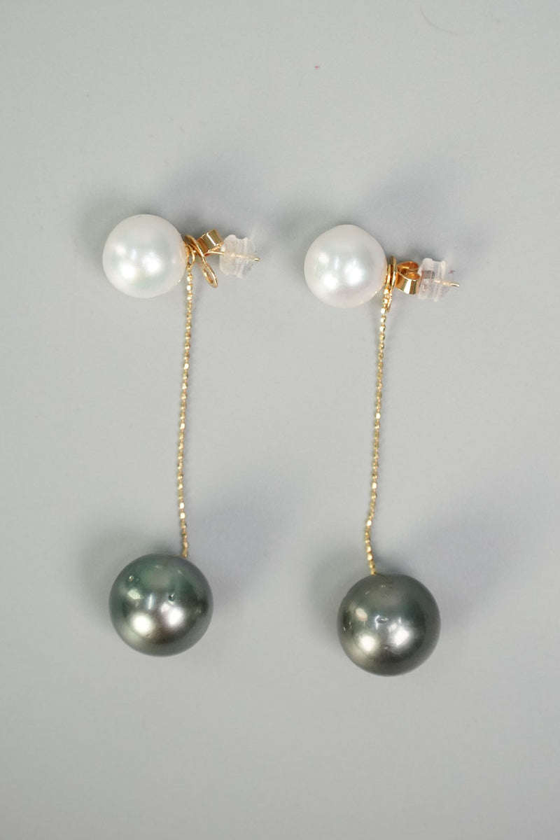 Yasma Earrings - Gold / Pearl