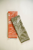 Polycotton Cashmere Shawl with Tropical Breeze Design