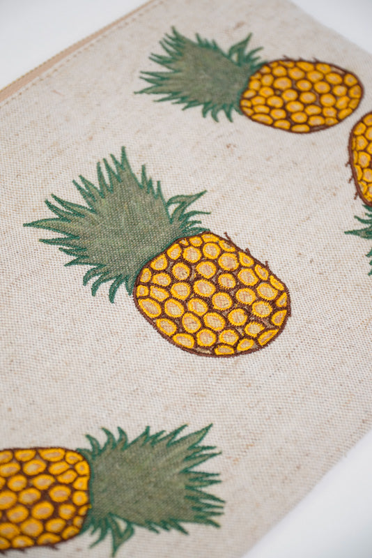 printed small jute pouches