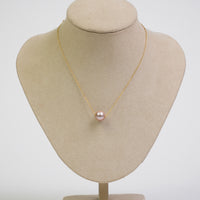 South Sea Pearl Pink Pendant in Gold Setting