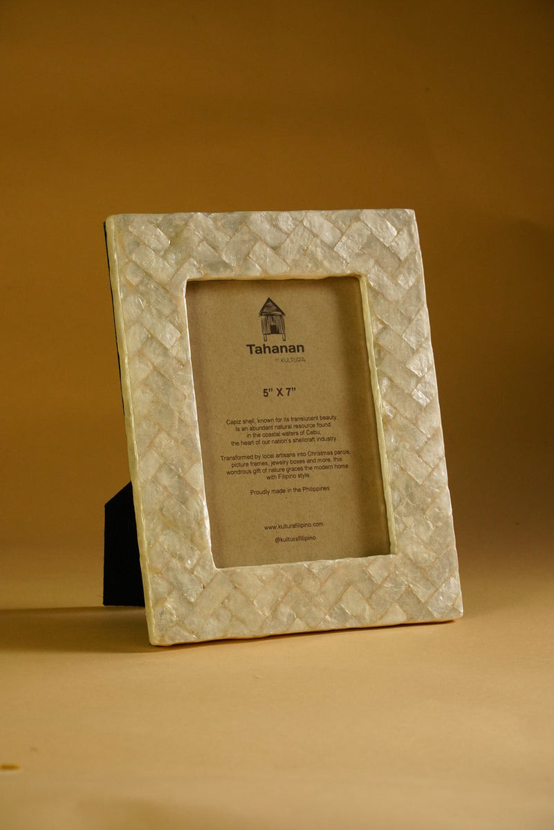 Capiz Picture Frame 5X7 – Kultura Filipino | Support Local