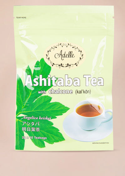 Adelle Ashitaba Tea (Pack of 10 Teabags) - Kultura Filipino | Support Local