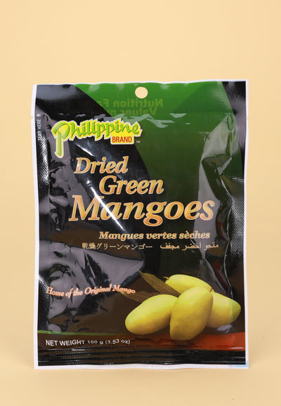 Dried Green Mangoes 100 Grams - Kultura Filipino | Support Local