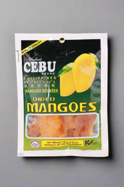 Cebu Brand Dried Mangoes 100 Grams - Kultura Filipino | Support Local