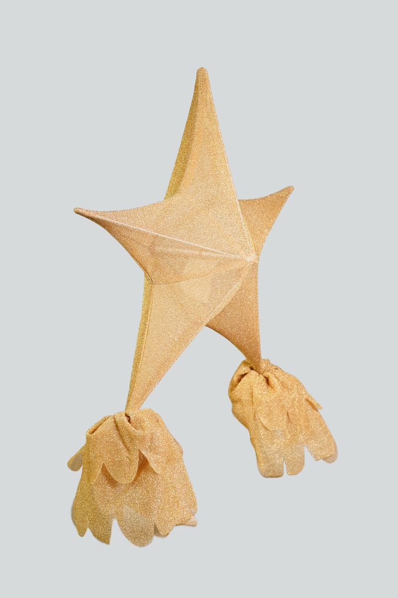 Handcrafted Foldable Christmas Parol in Gold – Kultura Filipino ...