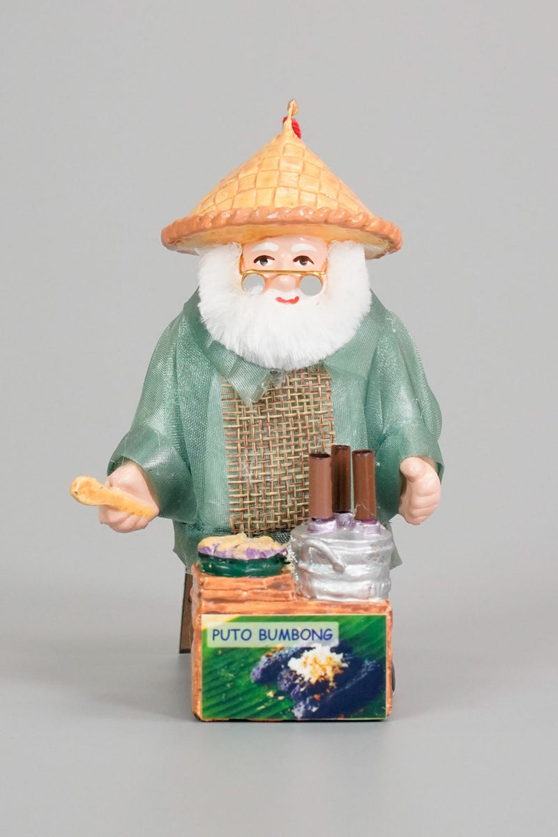 Filipino Santa with Puto Bumbong Christmas Ornament – Kultura Filipino ...
