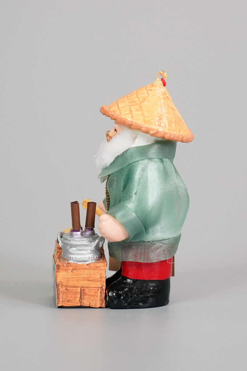 Filipino Santa with Puto Bumbong Christmas Ornament – Kultura Filipino ...
