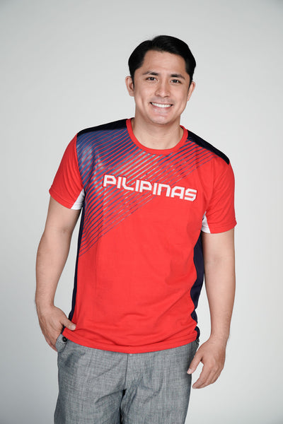 My Philippines Men's Sporty Lines Tee - Kultura Filipino