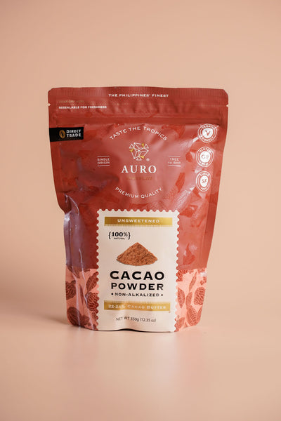 Auro Cacao Powder Non-Alkalized 350g - Kultura Filipino | Support Local