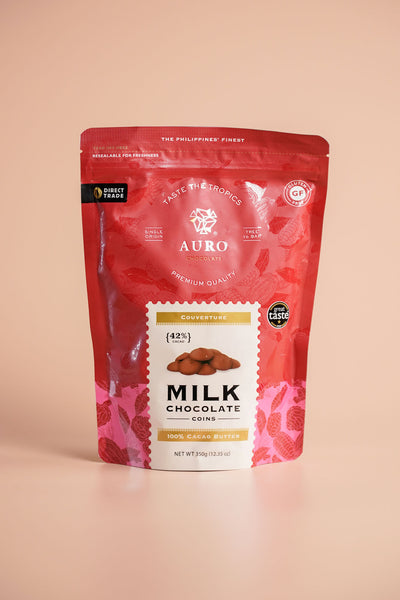 Auro Milk Chocolate Coins 350g - Kultura Filipino | Support Local
