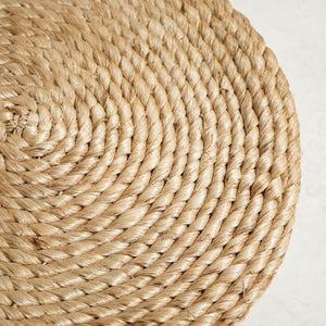 Twisted Round Abaca Rug