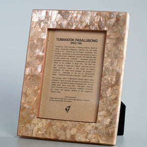 Gold Capiz Picture Frame 5 x 7