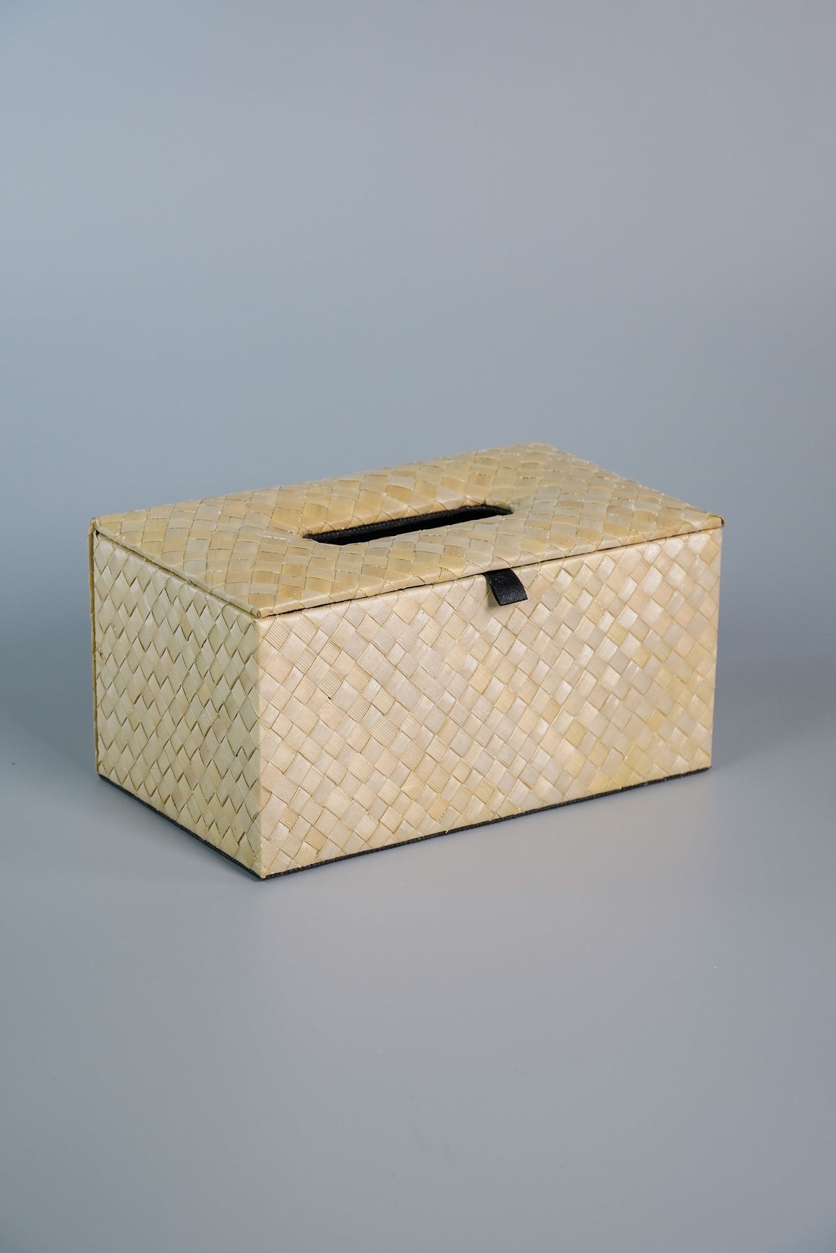 Bleached Banig Rectangular Tissue Holder – Kultura Filipino | Support Local