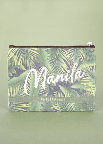 Palm Leaves Canvas Pouch Buy 2 Get 1 - Kultura Filipino