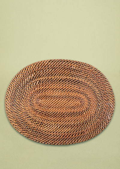 Oval Nito Hotpad 7"X10" - Kultura Filipino