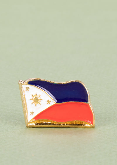 Flag Pin Straight Design In Craft Box - Kultura Filipino | Support Local
